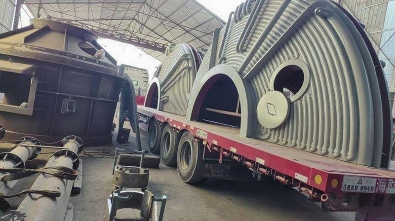 云南玉溪热熔渣保温炉项目